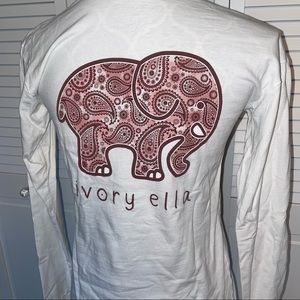 Ivory Ella Long sleeve Tee